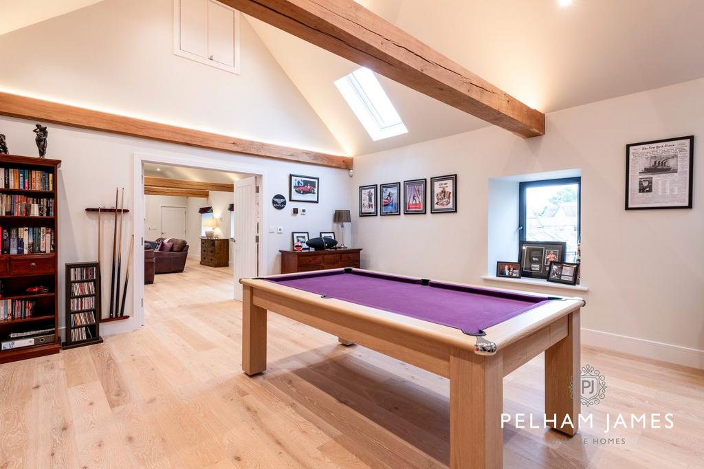 Games Room, The Long Barn, Whitwell