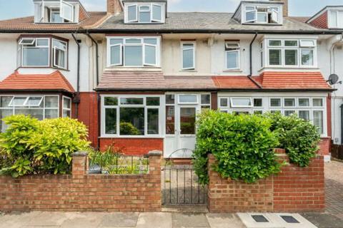 4 bedroom terraced house to rent, Hebdon Road, London SW17