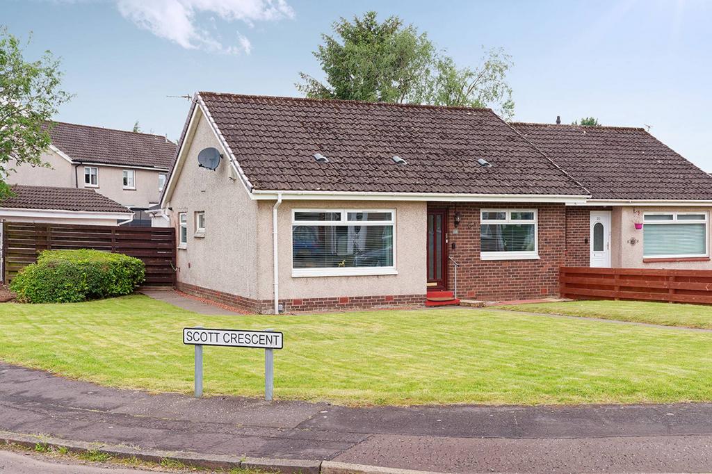 33 Scott Drive, Cumbernauld, Glasgow... 2 bed semidetached bungalow