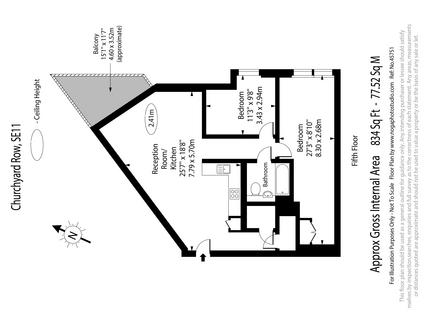 2 bedroom apartment for sale, at 9 Churchyard Row, Southwark, London SE11