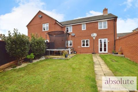 3 bedroom semi-detached house for sale, Meadfoot Place, Woodlands Park, Brickhill