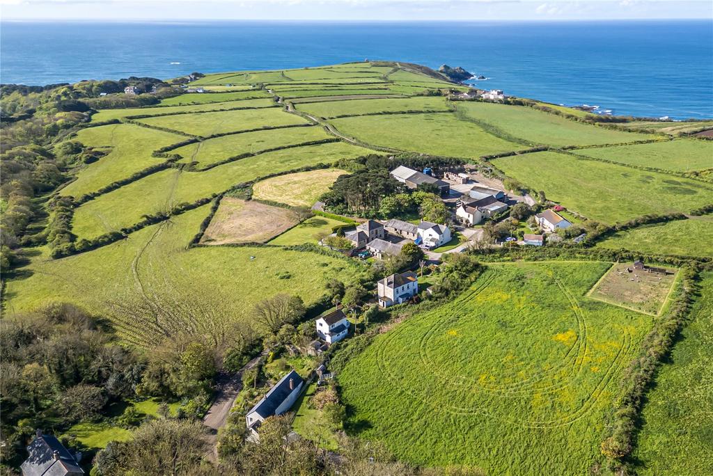 Prussia Cove Aerial