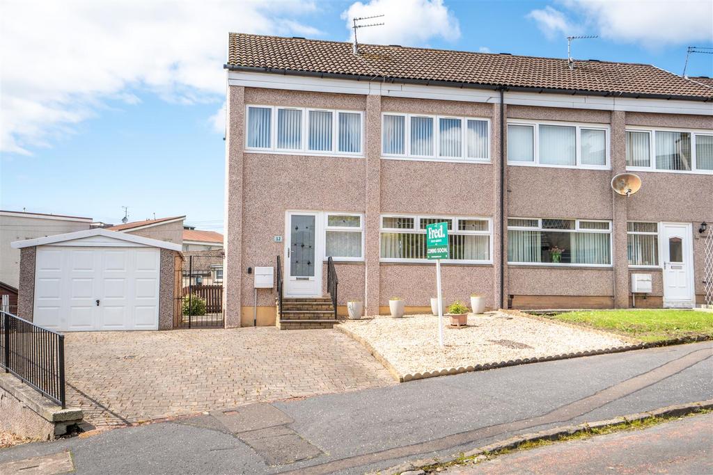 Muirhead Terrace, Motherwell ML1 3 bed end of terrace house for sale