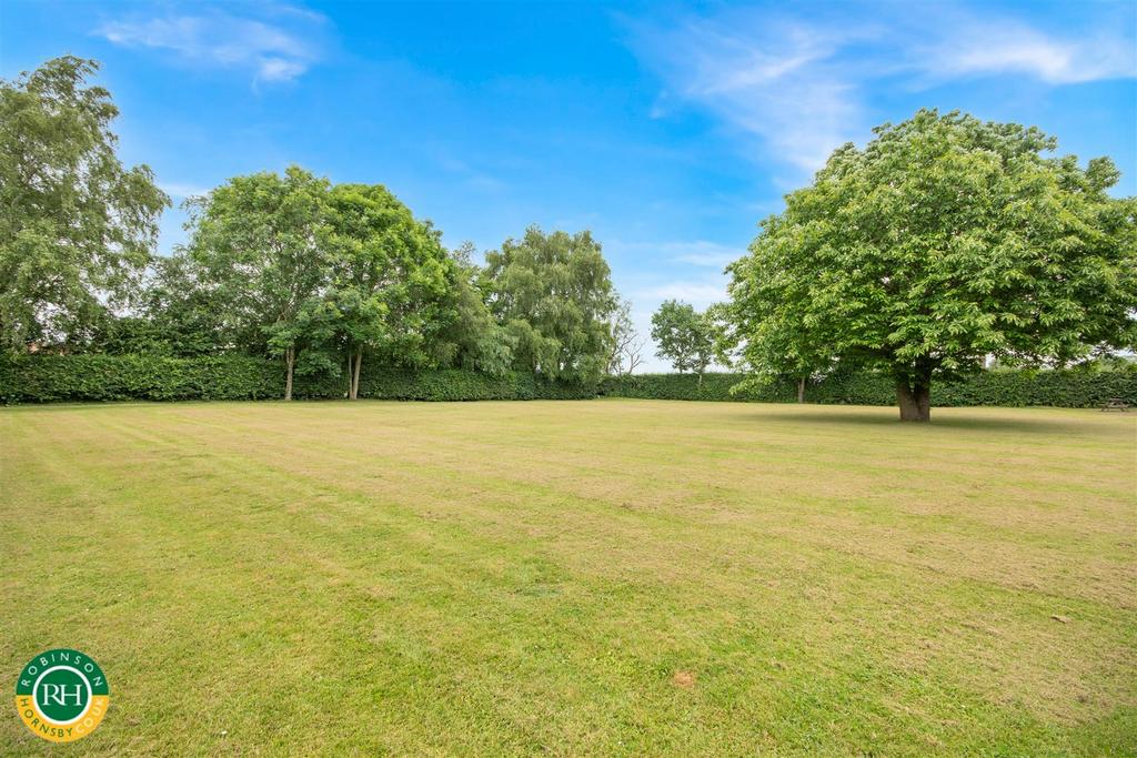 Lawned grounds