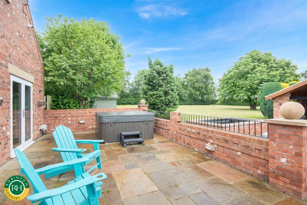 Private patio