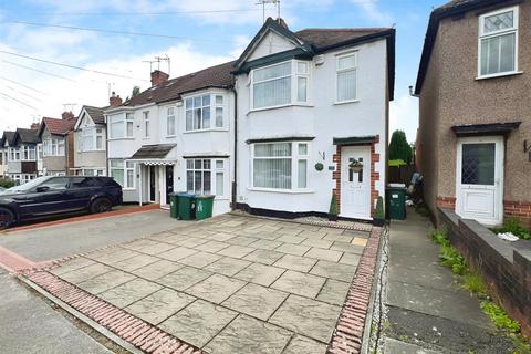 3 bedroom end of terrace house to rent, Dulverton Avenue, Coundon, Coventry, CV5 8HG