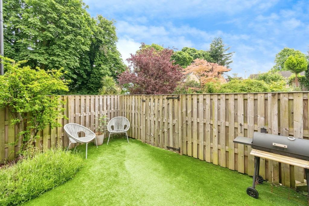 Rear garden
