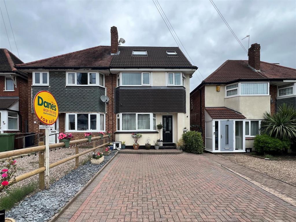 Barn Lane, Solihull 4 bed semidetached house for sale £350,000