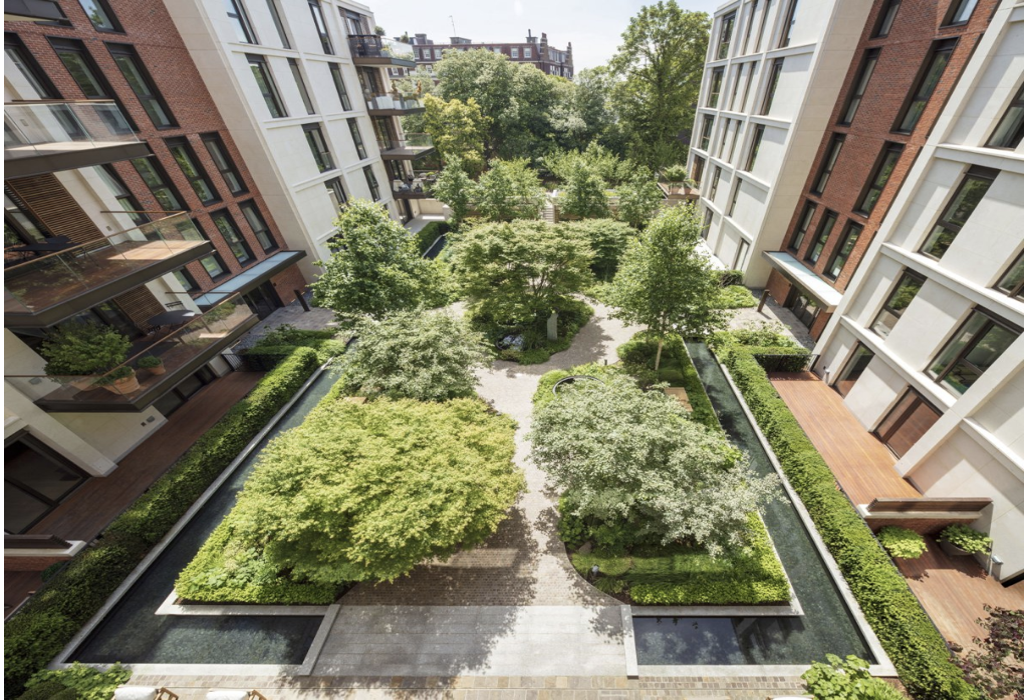 Residents only gardens