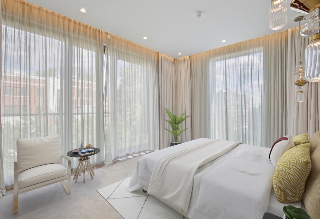 Comfortable main bedroom with ensuite