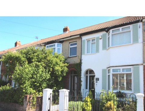 3 bedroom terraced house to rent - Worthing Avenue, Hampshire PO12