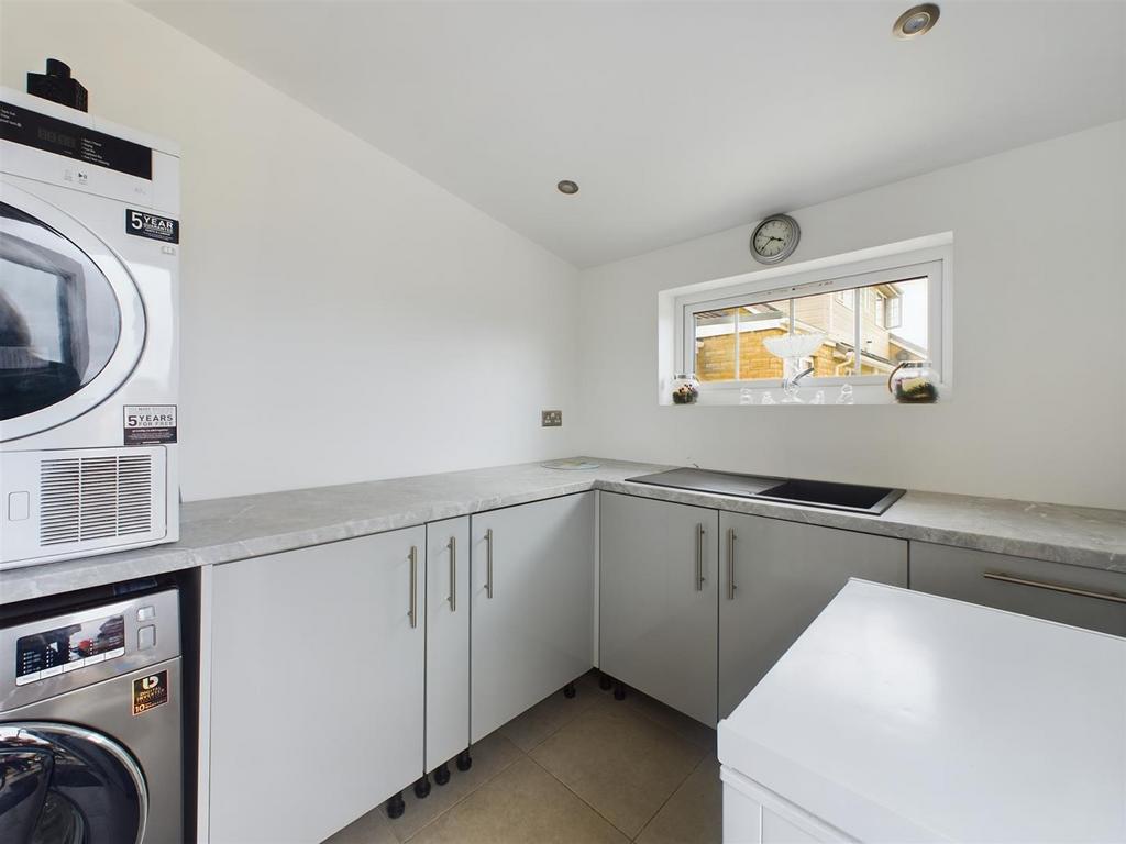 Converted Garage Utility Room