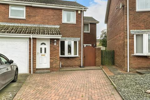 2 bedroom semi-detached house for sale, Callaly Close, Pegswood, Morpeth