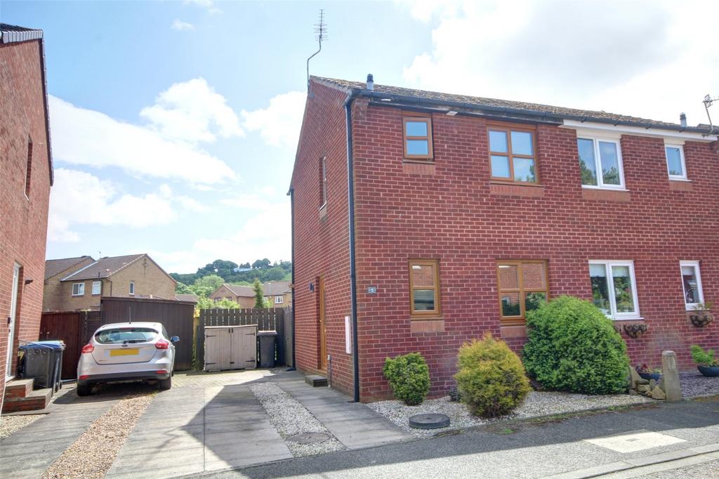 Penshaw Close, Langley Park, Durham, DH7 2 bed semidetached house for sale £120,000