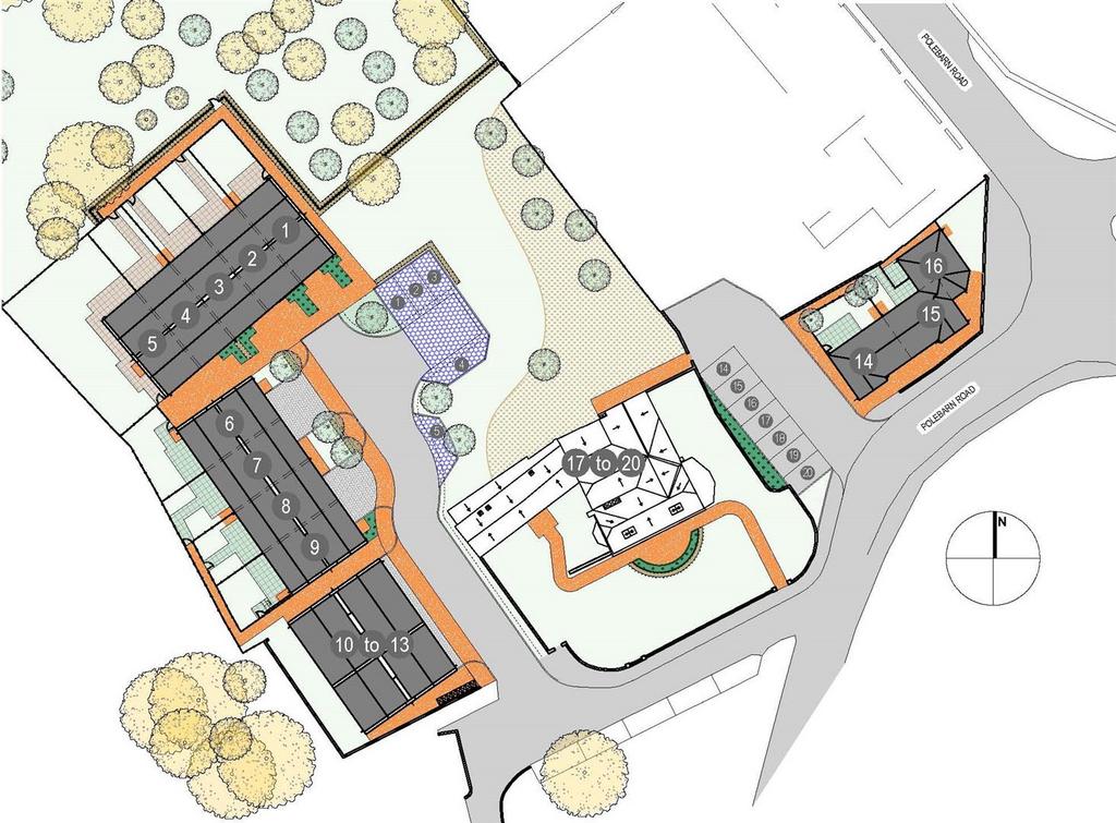 Courtfield Gardens Trowbridge   site plan.jpg