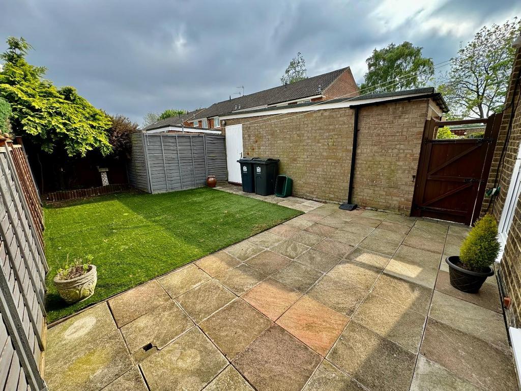 Rear garden
