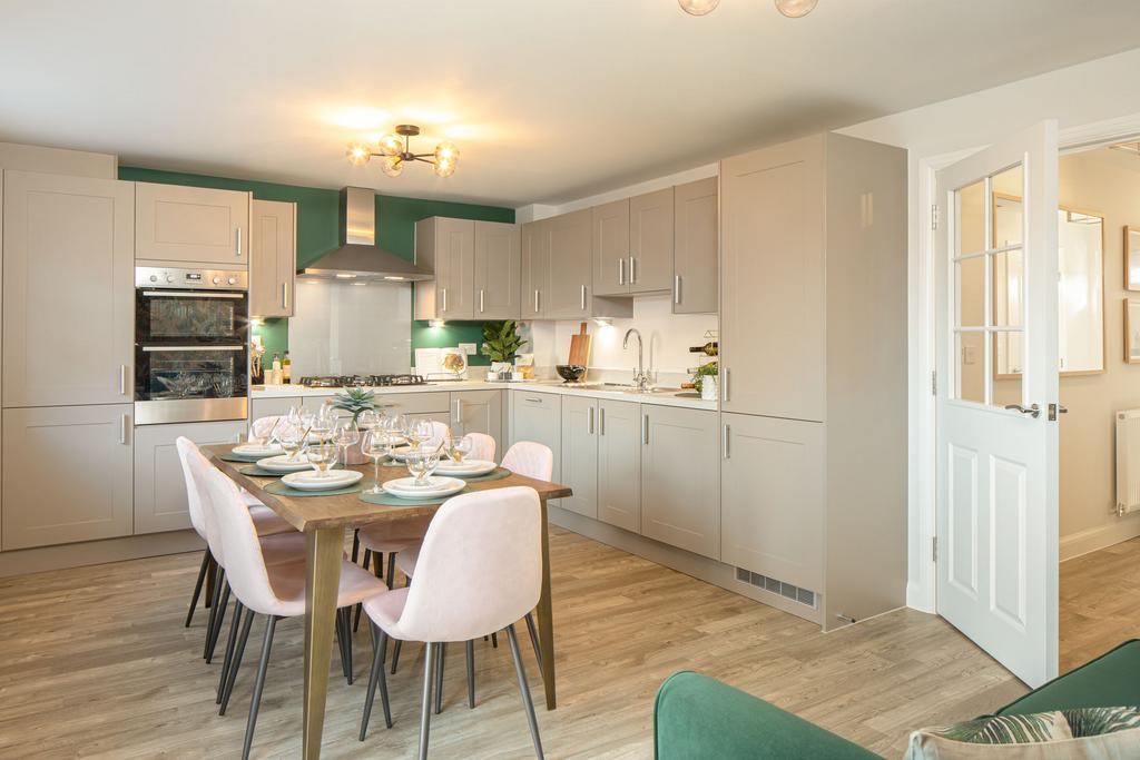 Plot 2 Stambridge Kitchen/ dining area