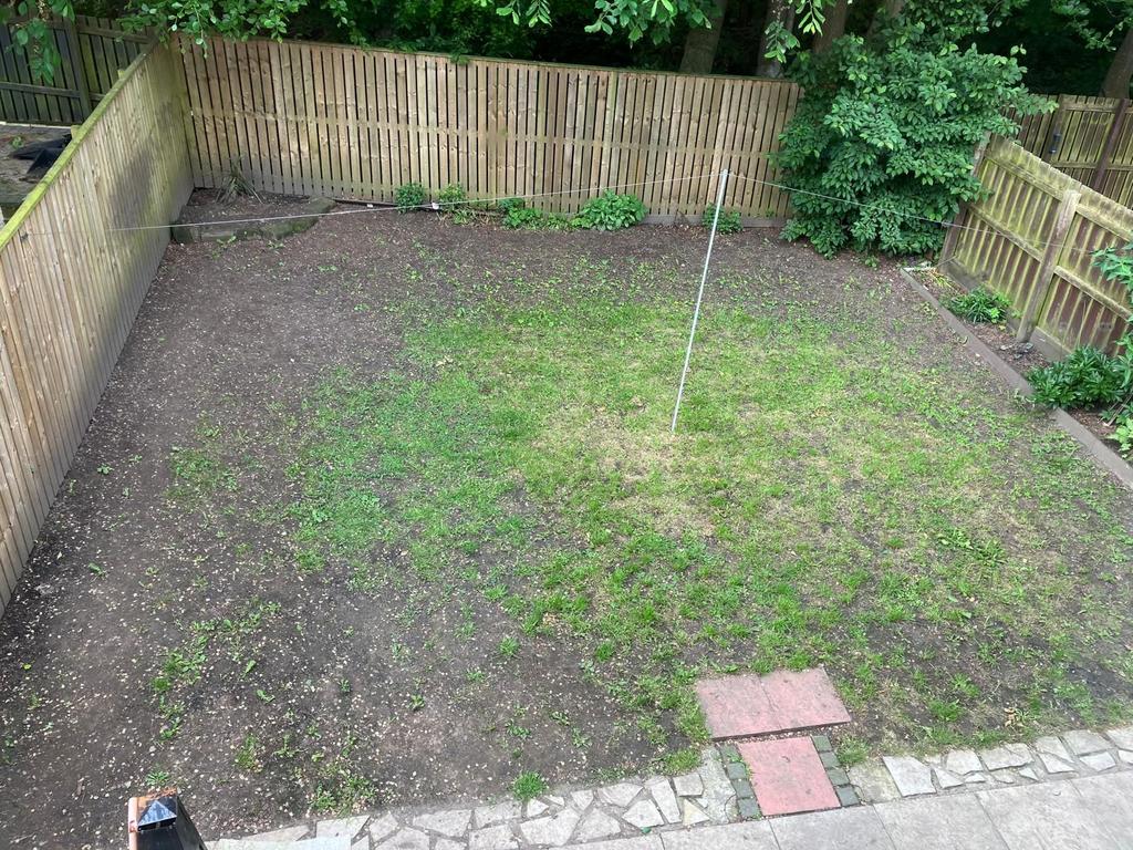 Large enclosed rear garden