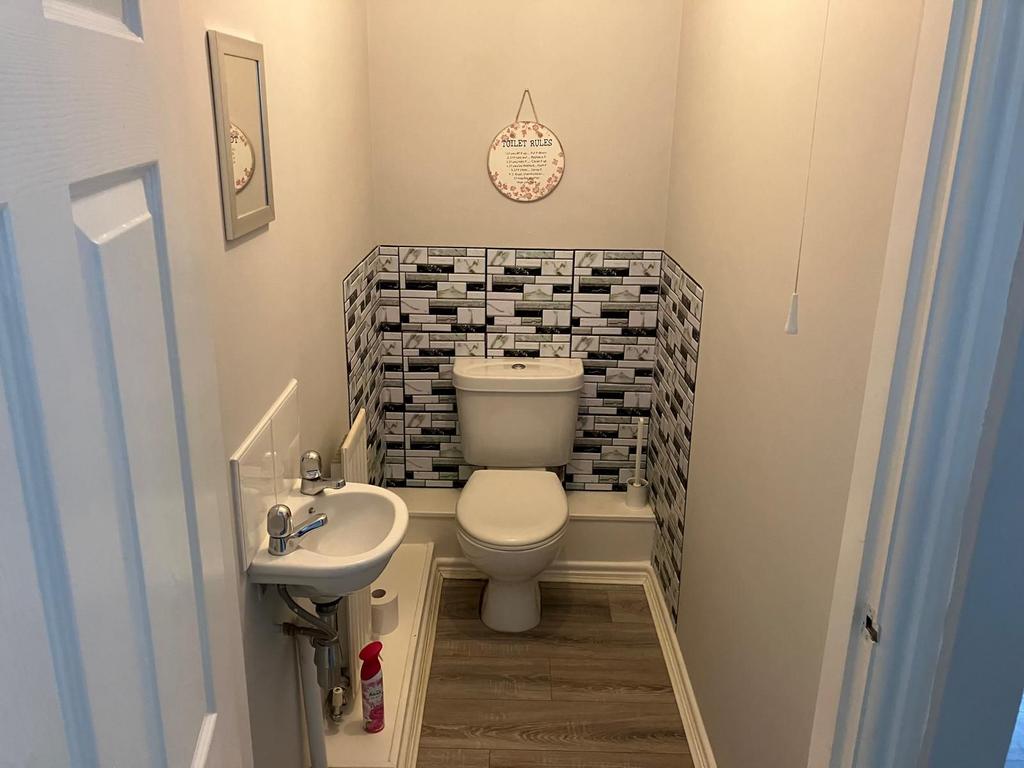 Downstairs toilet