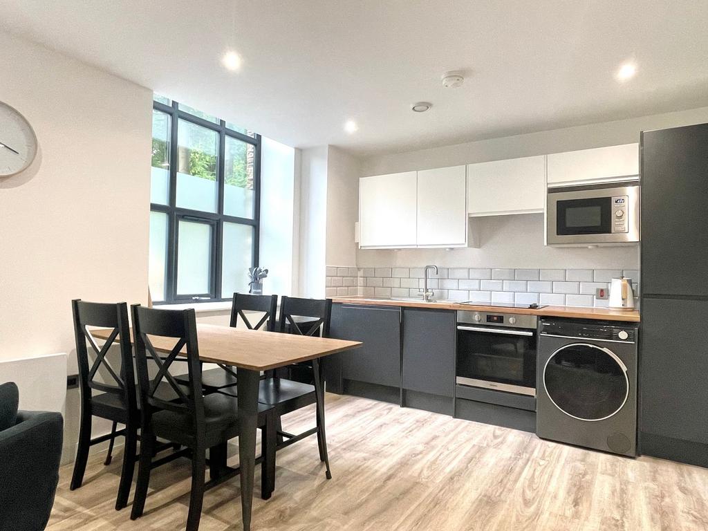 Open plan living kitchen dining room