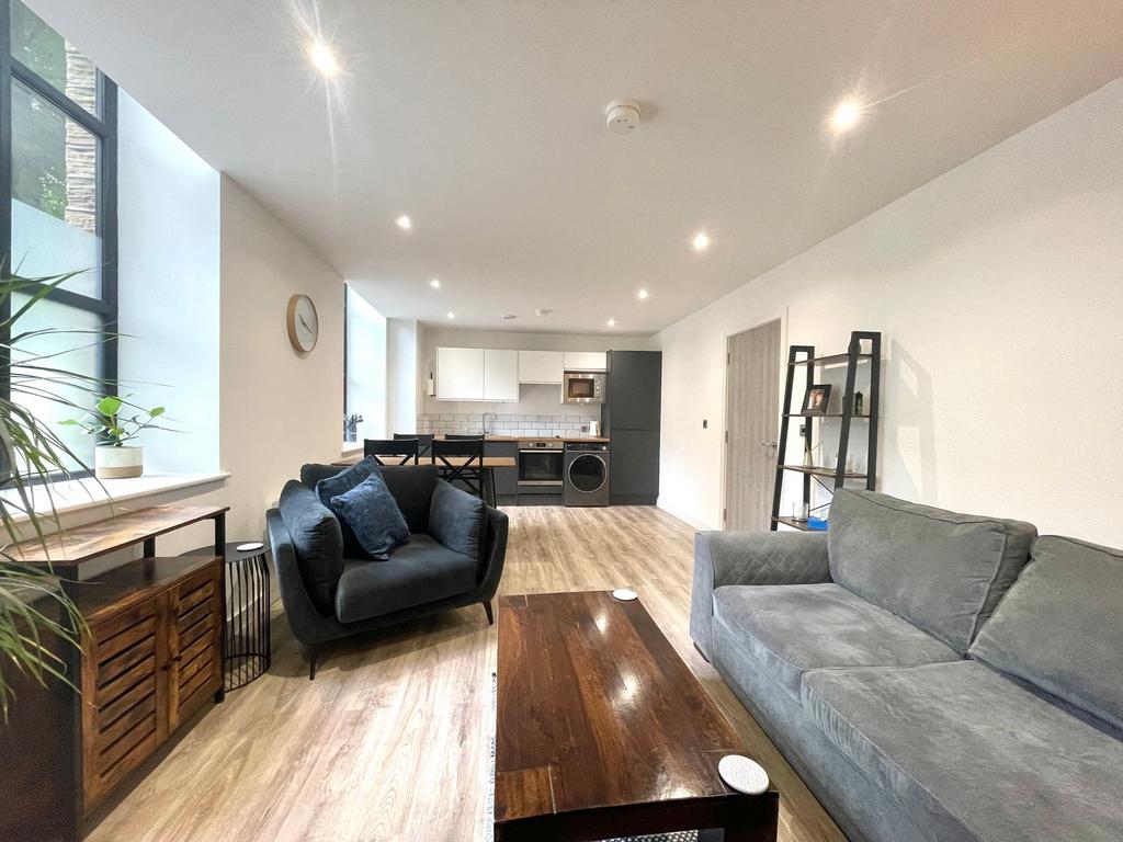 Open plan living kitchen dining room