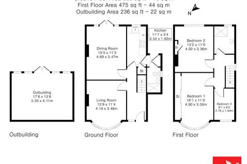 7 bedroom semi-detached house for sale, Hanworth Road, Whitton, Hounslow, TW4