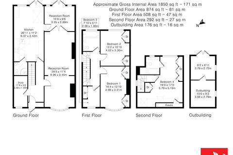 7 bedroom semi-detached house for sale, Hanworth Road, Whitton, Hounslow, TW4