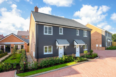 3 bedroom semi-detached house for sale, Plot 172, The Turner at St Mary's Hill, Minerva Way, Blandford, St Mary, Dorset DT11