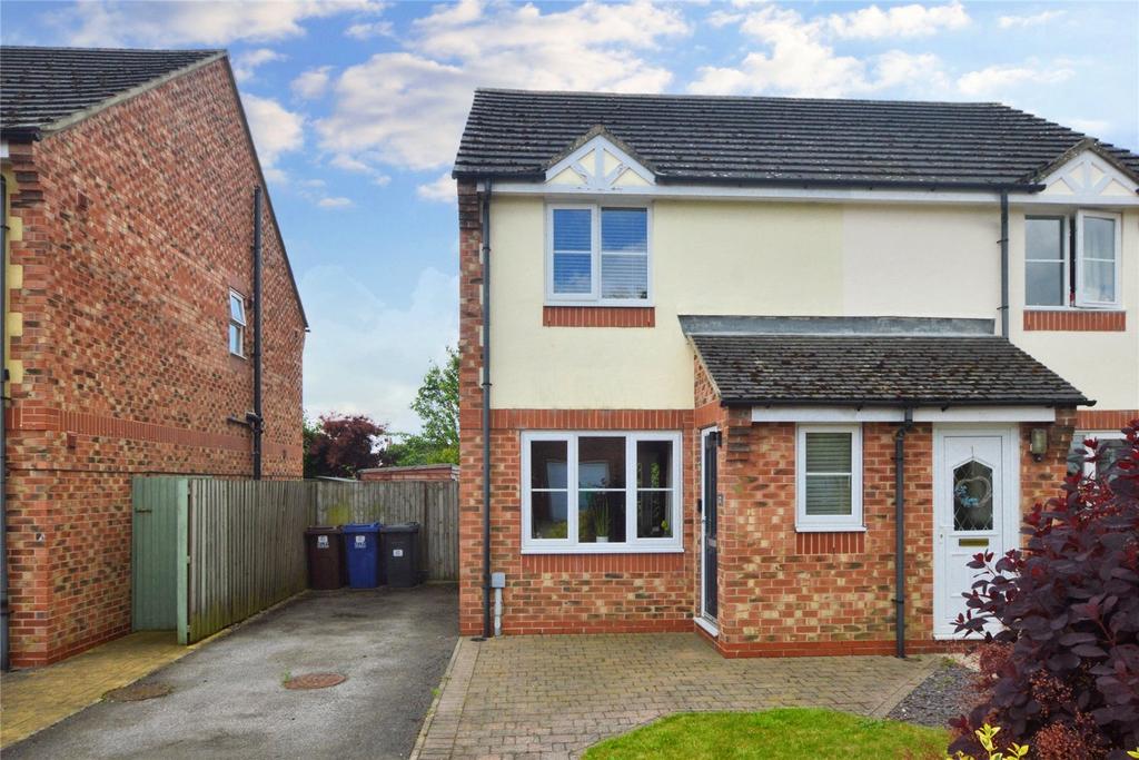 Wheatdale Road, Ulleskelf, Tadcaster... 2 bed semidetached house for