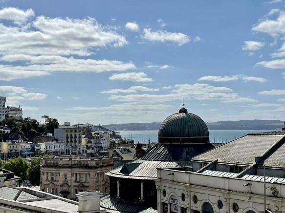 South facing view from the balcony