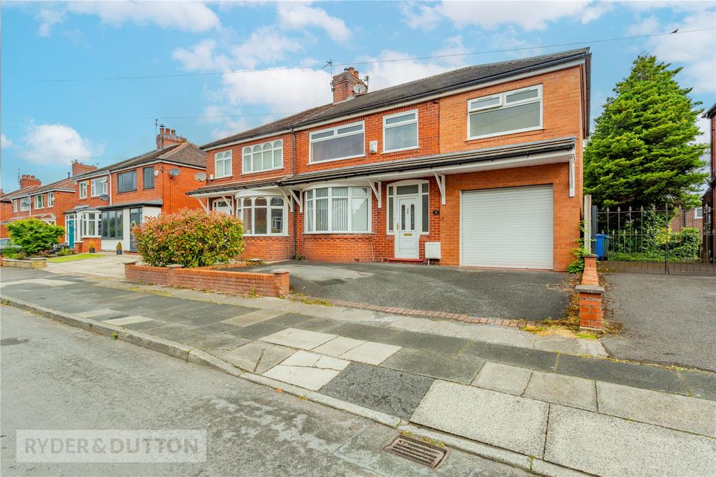 Kingsway, Alkrington, Middleton... 4 bed semidetached house for sale