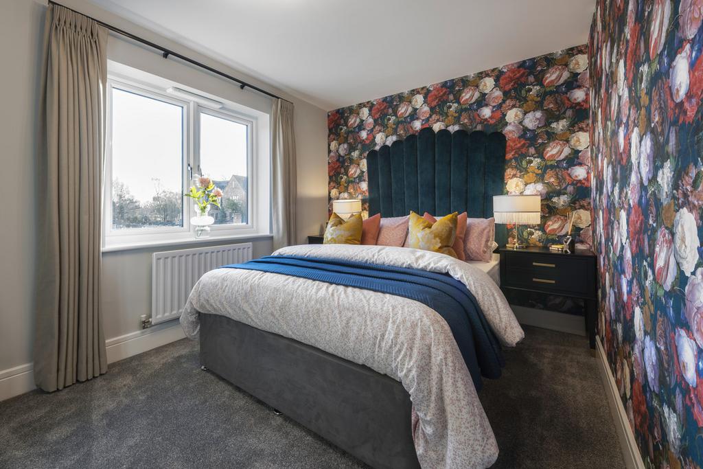 Indicative Bedroom, Contemporary Modern Decoration
