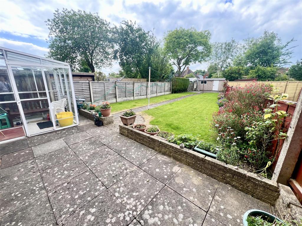 Rear garden