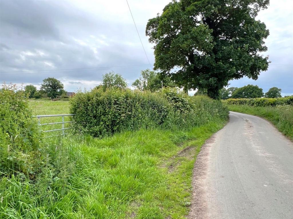 Newtown, Wem. Land for sale £30,000