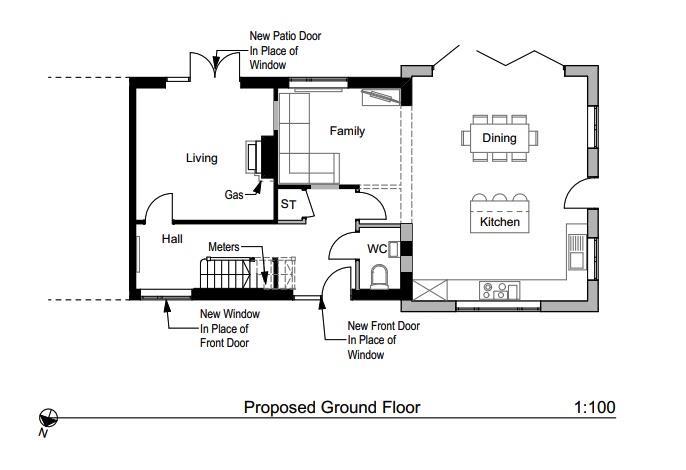 Extension Plan Ground Floor