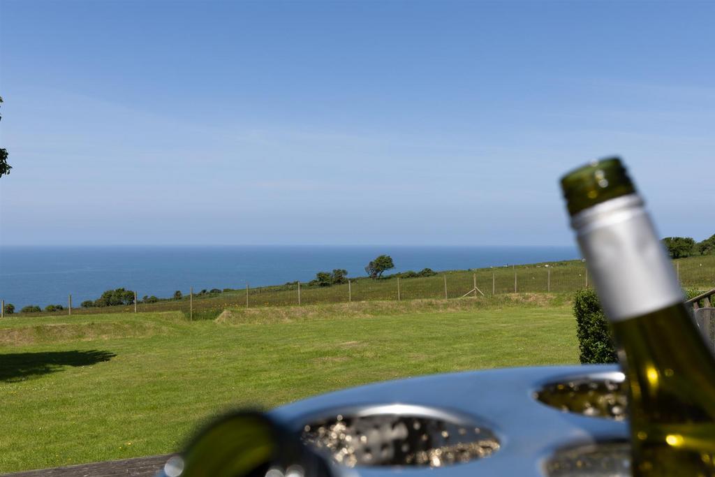 Garden and sea views