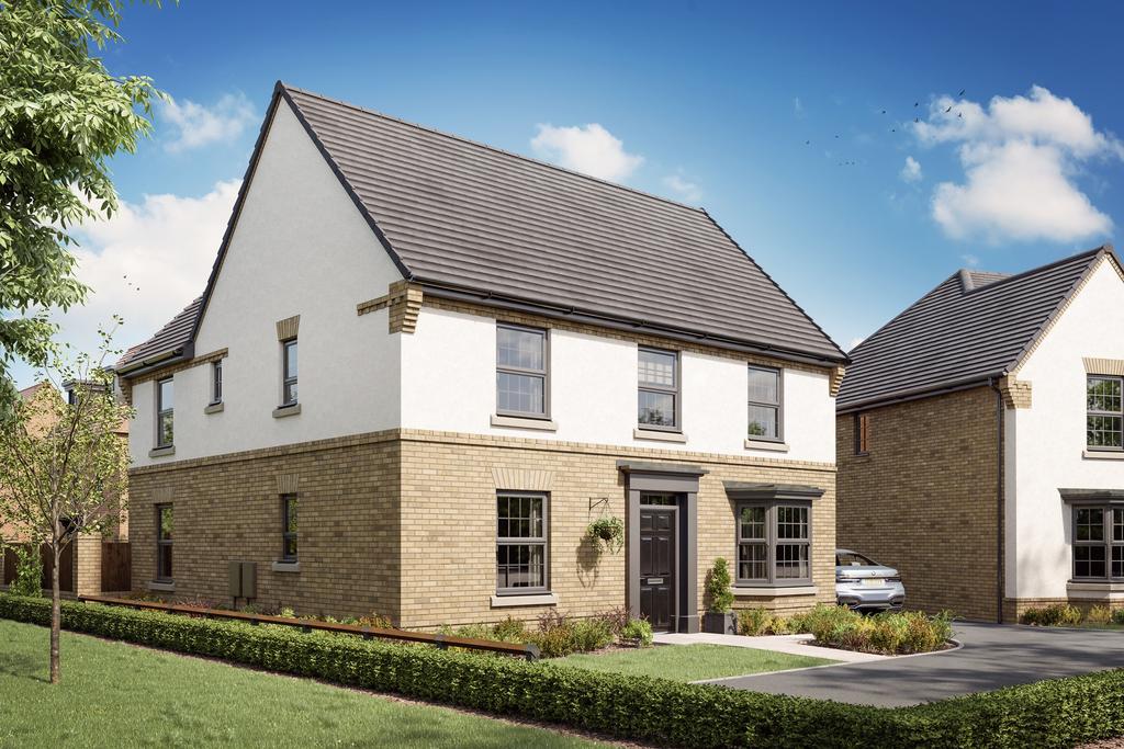 Stonebridge Field detached home with greenery