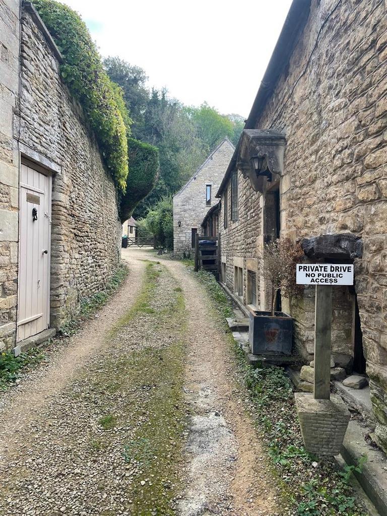 Driveway to the property