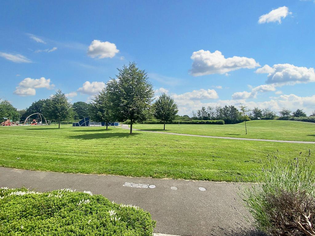 Adjoining park