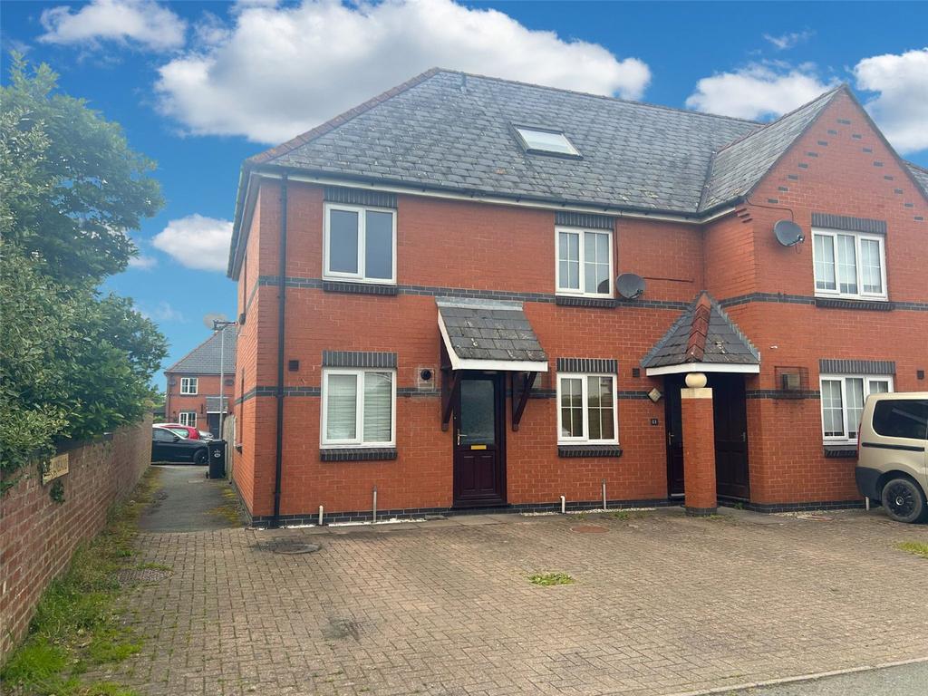 Maes Y Neuadd, Caersws, Powys, SY17 2 bed end of terrace house for sale