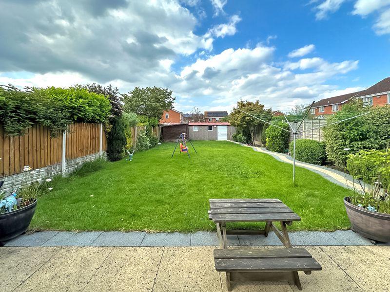 Rear garden