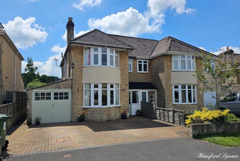 Hansford Square, Combe Down, Bath 3 bed semidetached house for sale