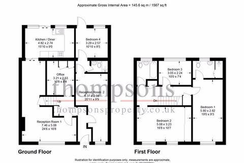 5 bedroom semi-detached house for sale, Field Close, Harlington, Hayes