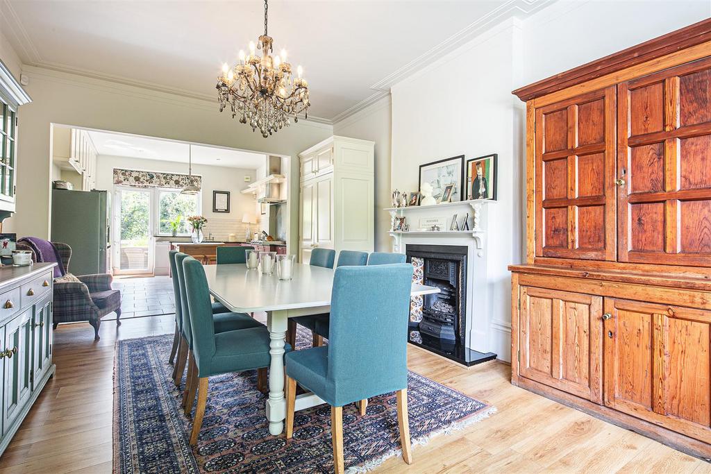 Dining through to kitchen