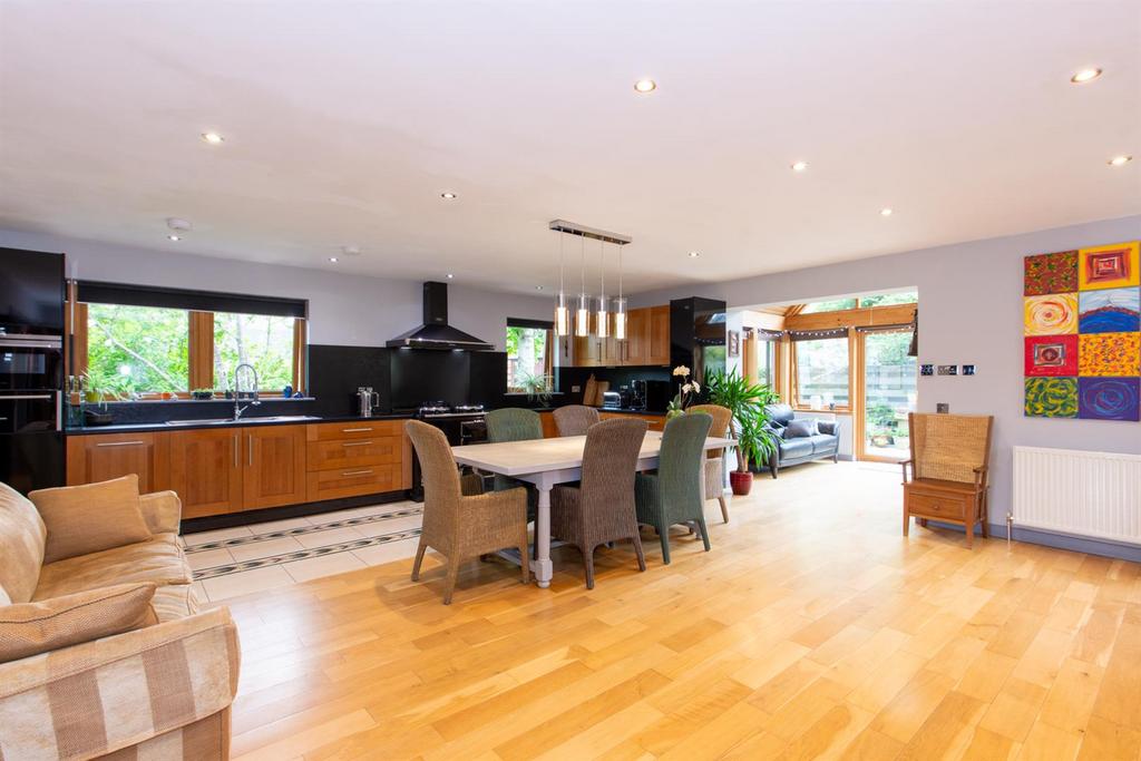 Kitchen / dining / livin area