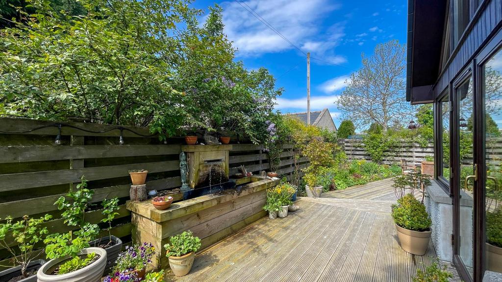 Rear garden