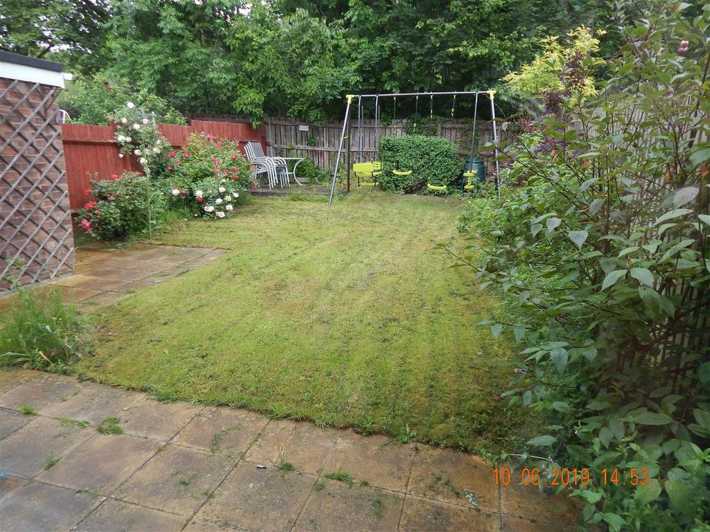 Rear garden