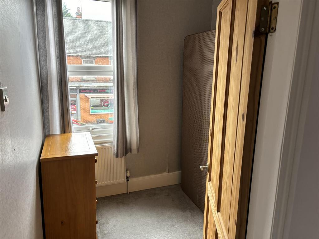Boxed bedroom