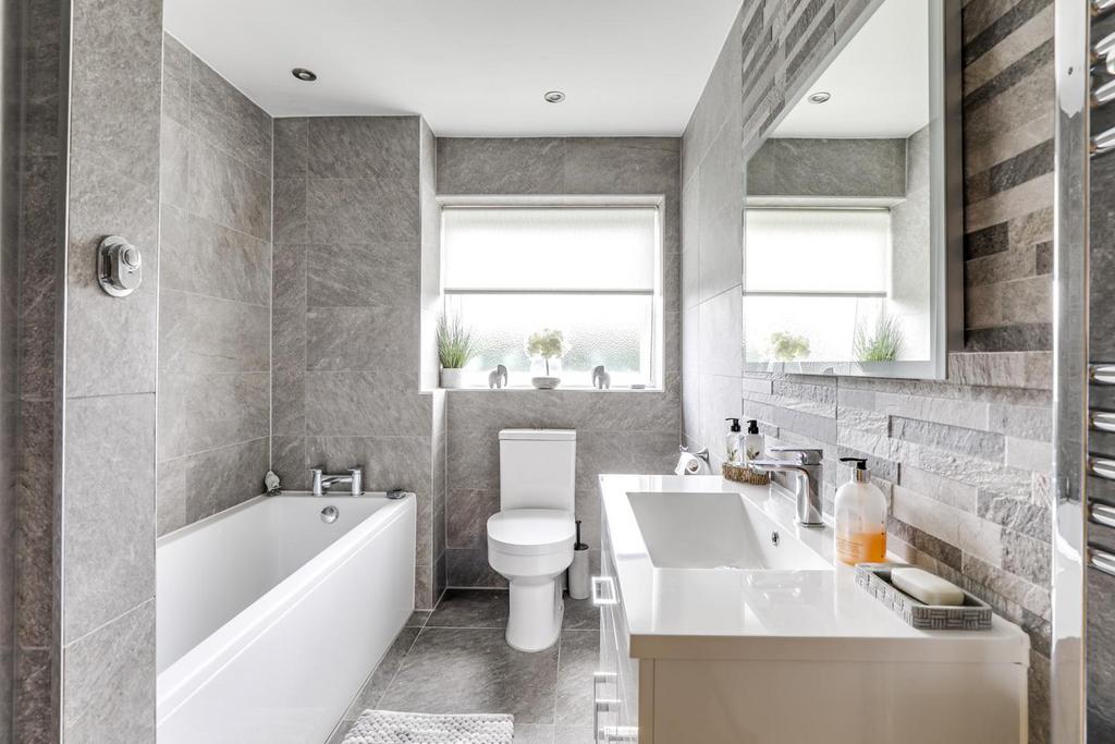 Large Bathroom With Separate Shower