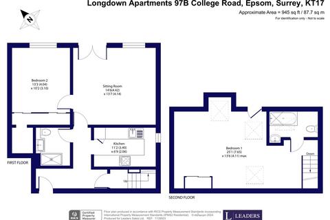 2 bedroom apartment for sale, College Road, Epsom, Surrey